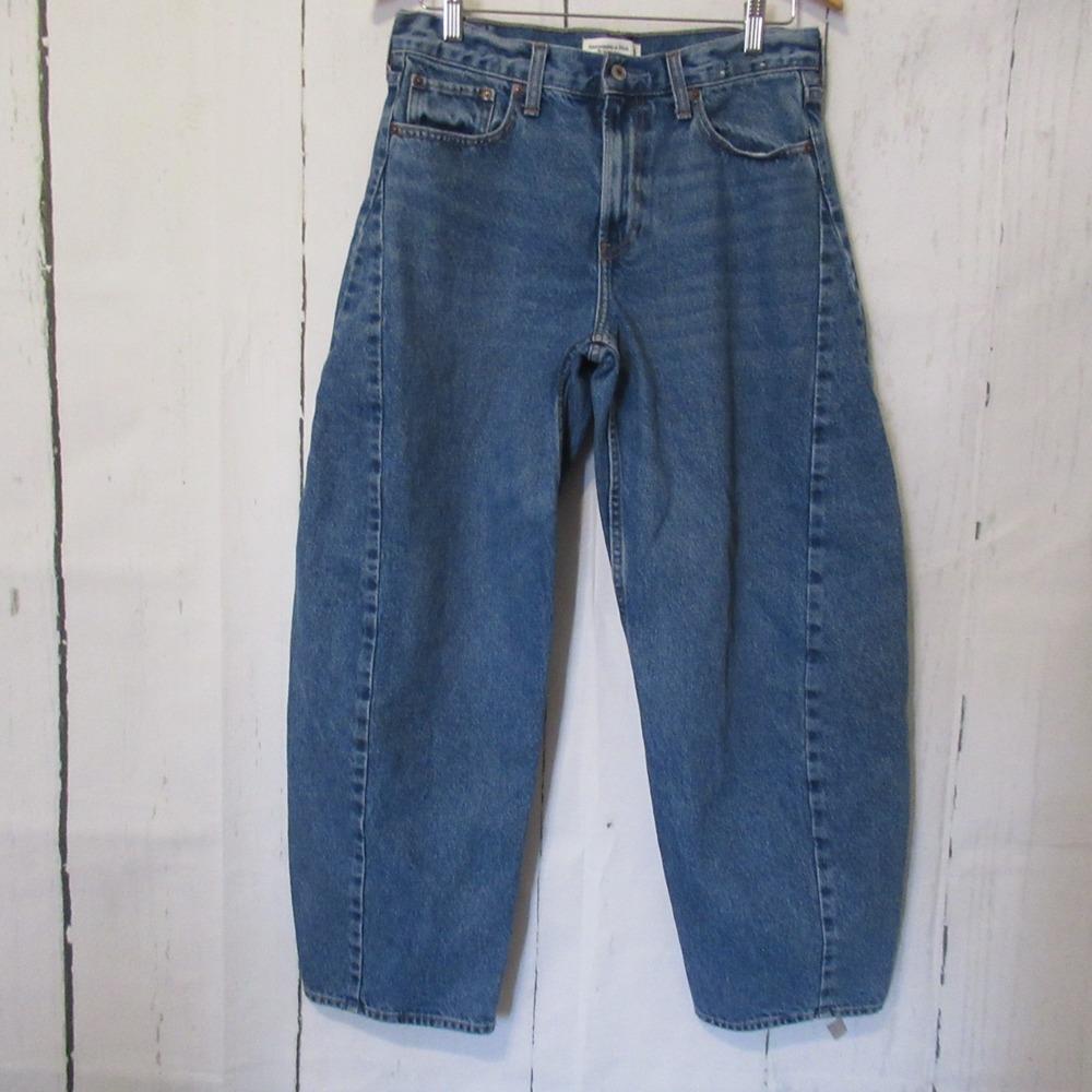 Abercrombie & Fitch Jeans 28 Long The Barrel Mid Rise